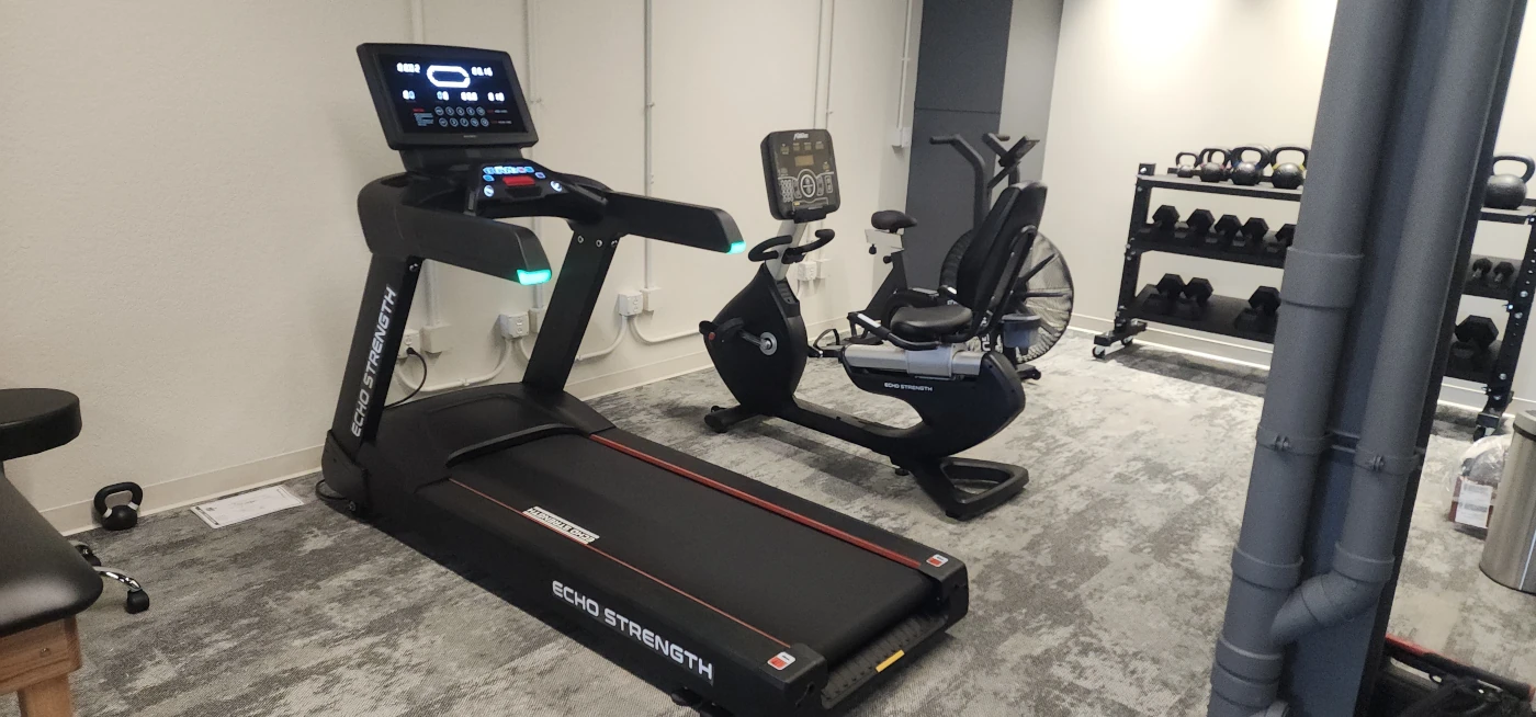 Echo Strength Treadmill Park Road Installation