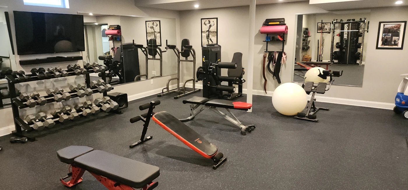 Chris Stam Gym Installation