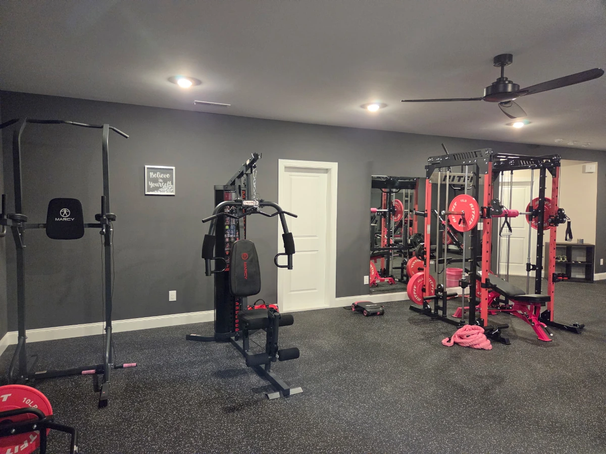 New Construction Home Fitness Build