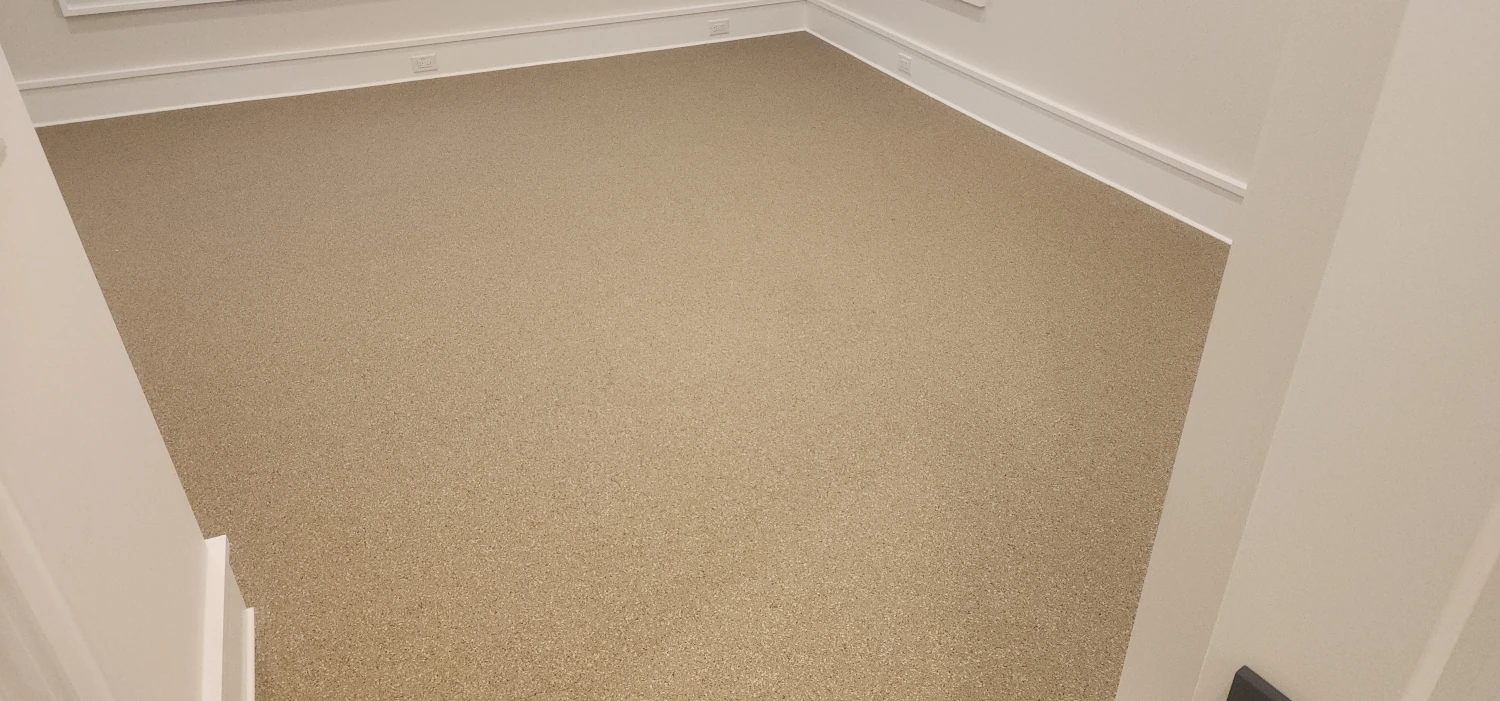 Home Gym flooring - Mocha Latte