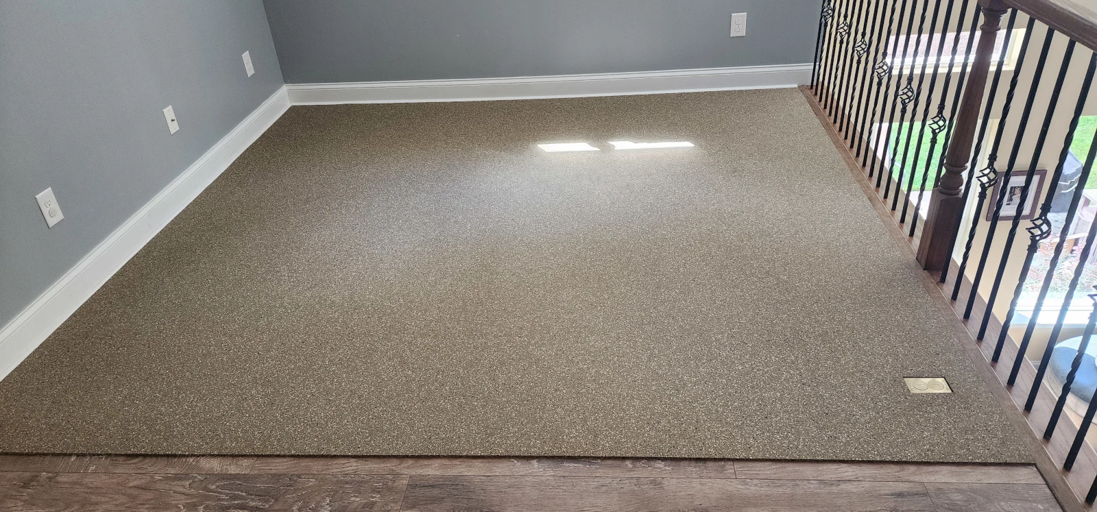 Home Gym flooring - Mocha Latte